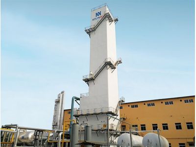 How does an air separation plant work?